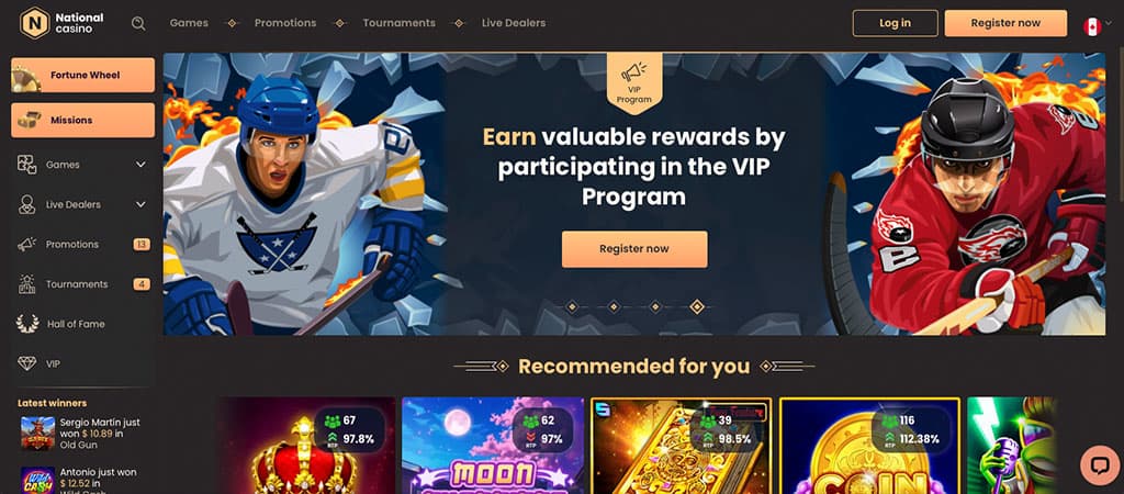 national casino, online casino, gaming website