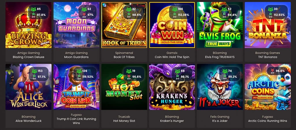 slots, online games, national casino